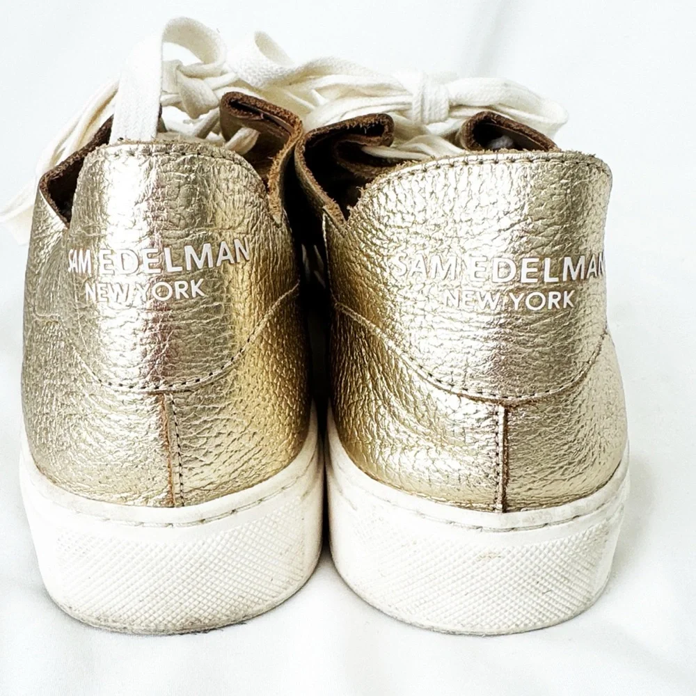 Sam Edelman metallic gold